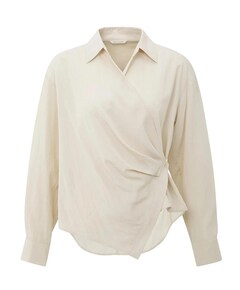 Dames blouse beige