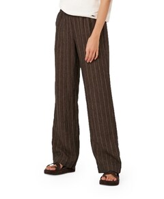 Pia Wide Chic dames broek bruin