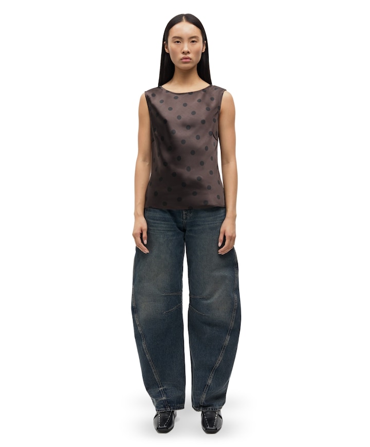 SAHARPO 16140 dames jeans blauw