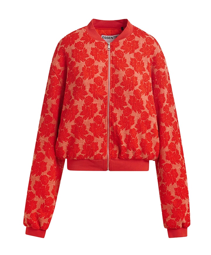 Dames jas rood