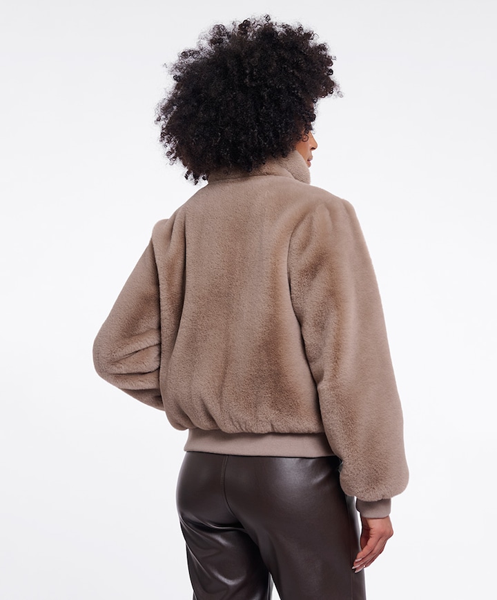 Dames jas beige