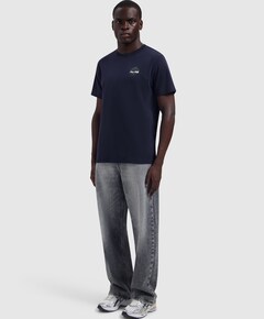Heren T-shirt blauw