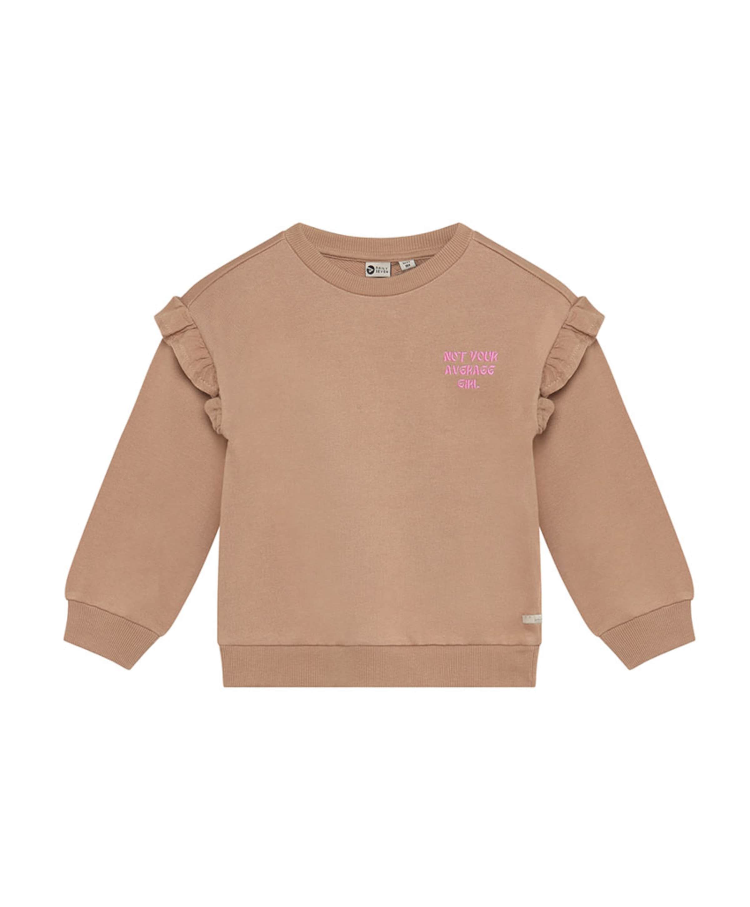 Meisjes sweater beige