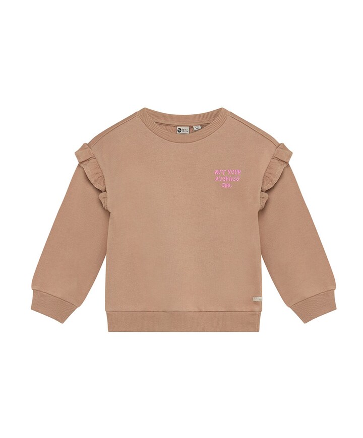 Meisjes sweater beige