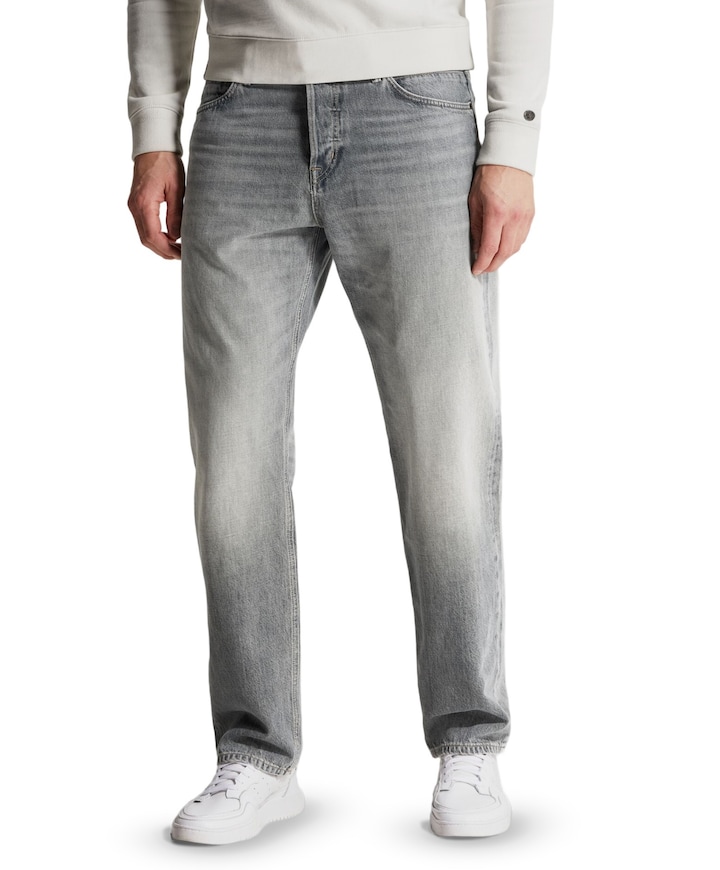 REVSON LOOSE GREY GREEN SUMMER heren jeans grijs
