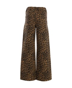 Little leopard jeans meisjes jeans bruin