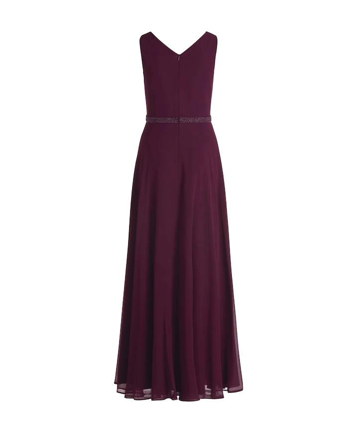Dames jurk bordeaux