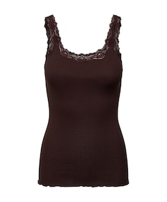 Dames top bruin