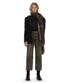 Audrey Straight Pocket dames jeans grijs