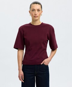T-shirt bordeaux