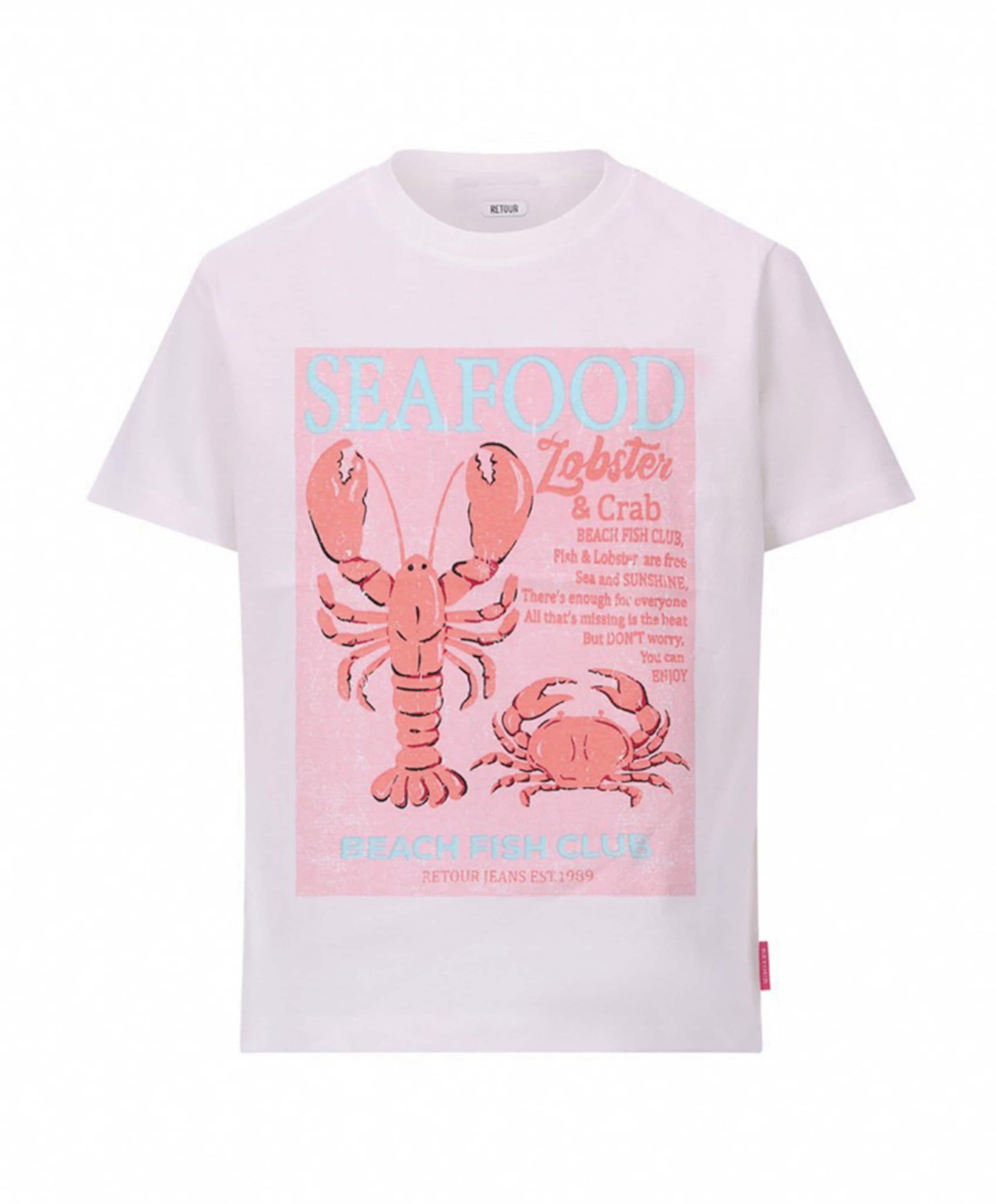 Meisjes T-shirt ecru