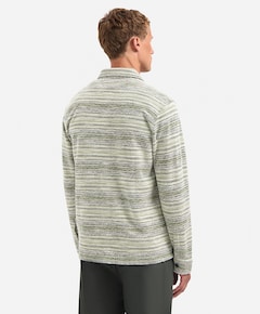 Heren overhemd lange mouw groen