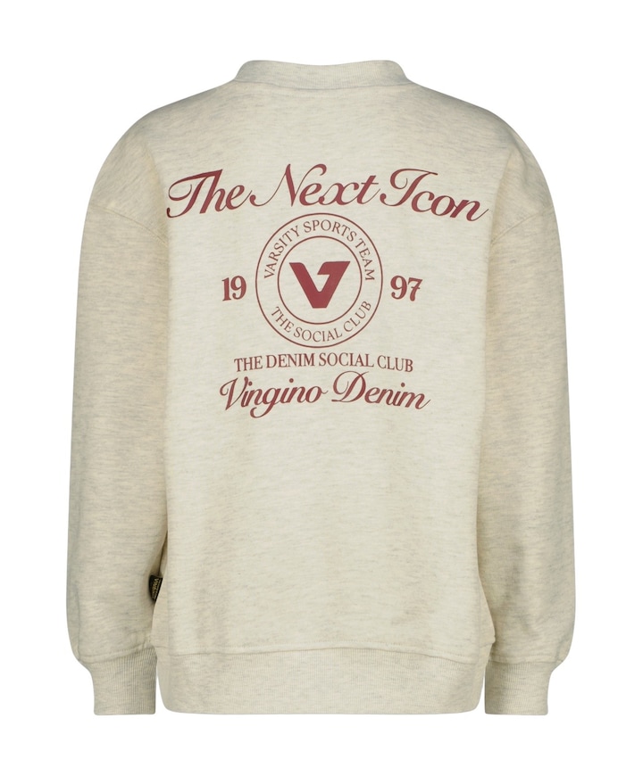 Jongens sweater ecru