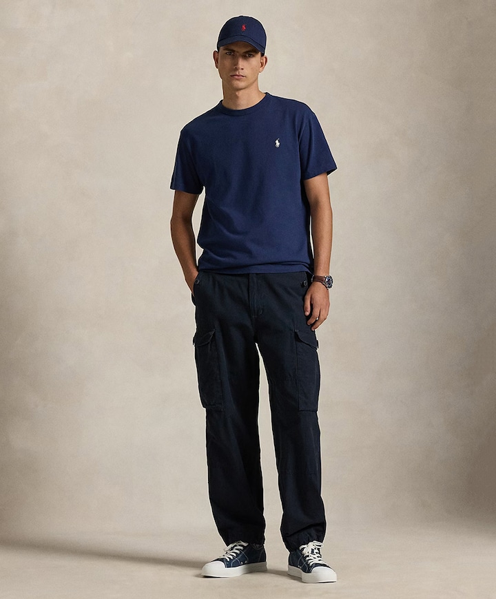 Heren T-shirt blauw