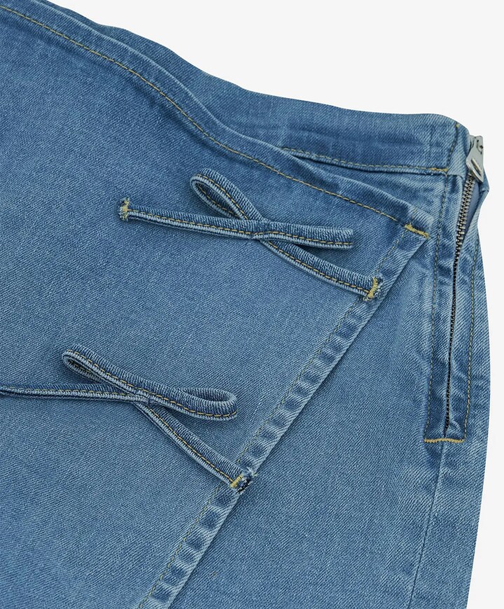 Blair Denim broekrok blauw