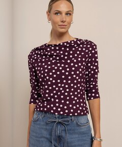 Dames longsleeve paars