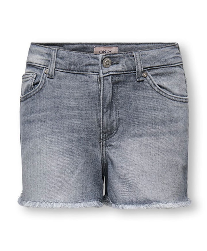 KOGROBYN EX VINTAGE DNM AZG5 meisjes korte broek grijs