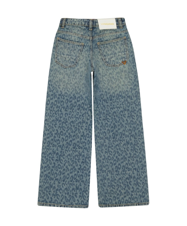 Cassie meisjes jeans blauw