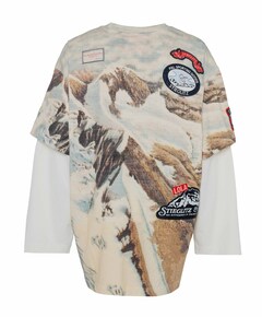 Dames longsleeve ecru