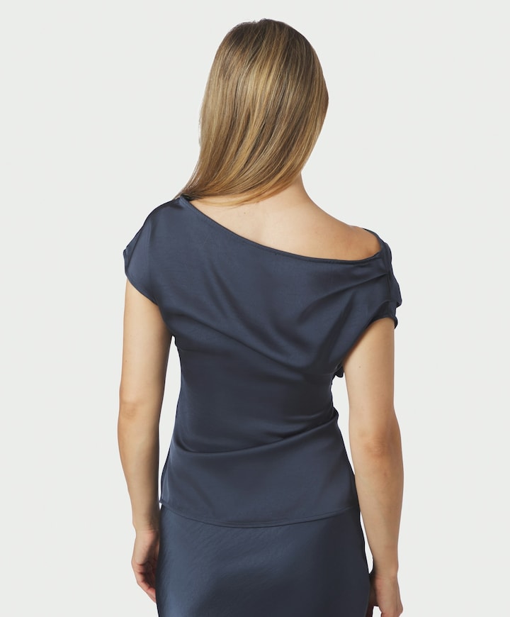 Dames top blauw