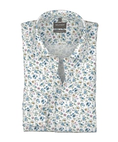 Heren overhemd lange mouw wit