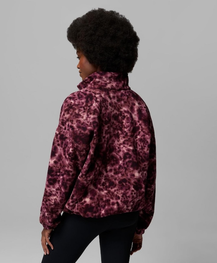 Dames vest paars