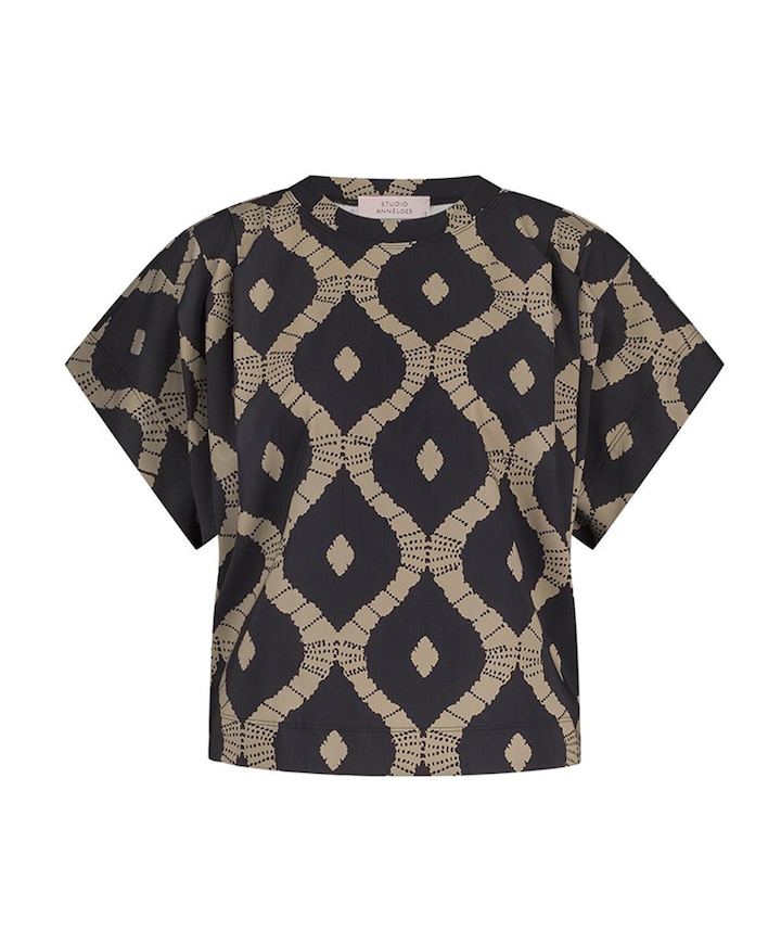 T-shirt zwart