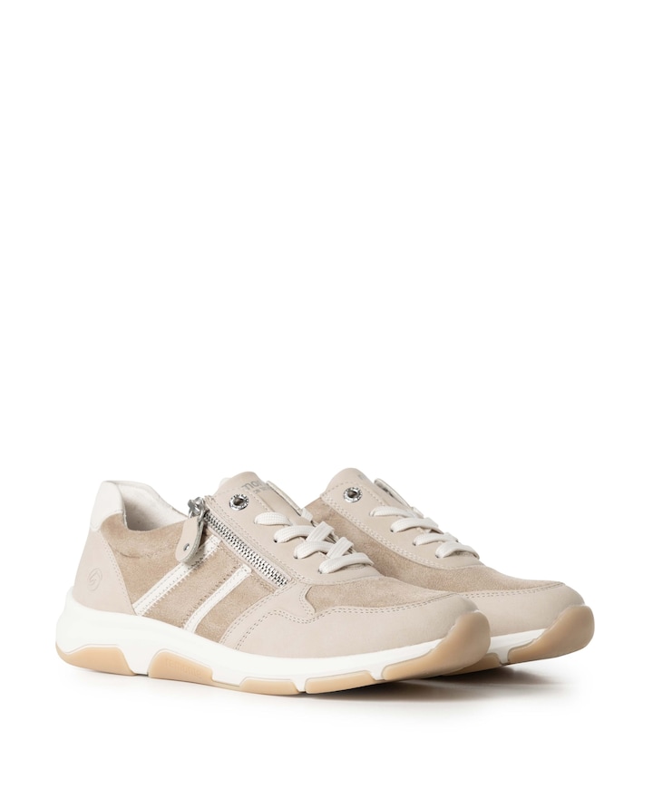 dames sneakers beige