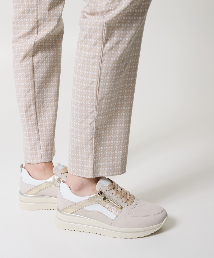 Luana dames sneakers beige