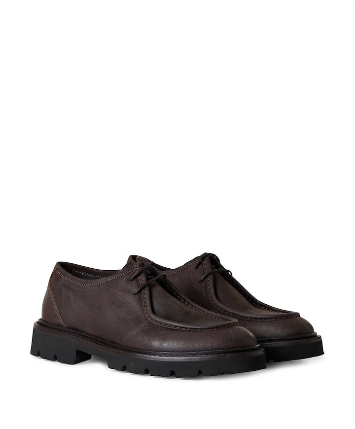 heren veterschoenen bruin