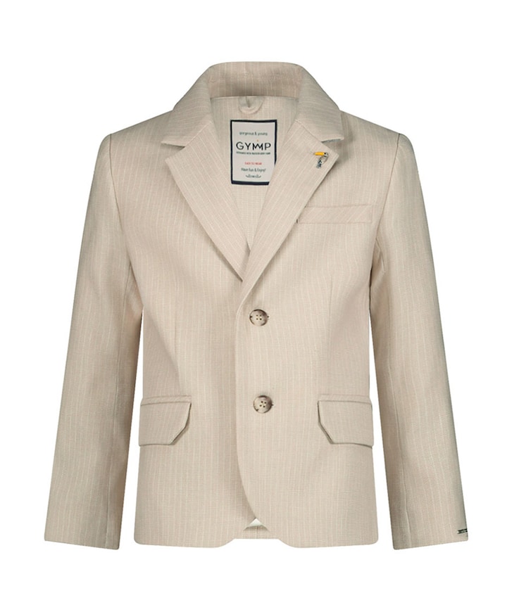 Jongens colbert beige