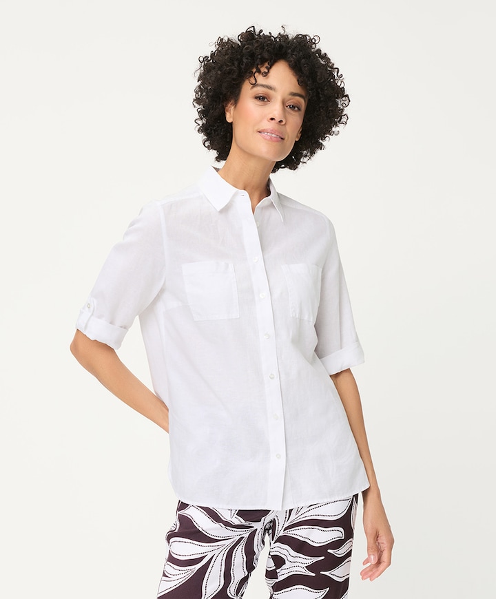 Dames blouse wit