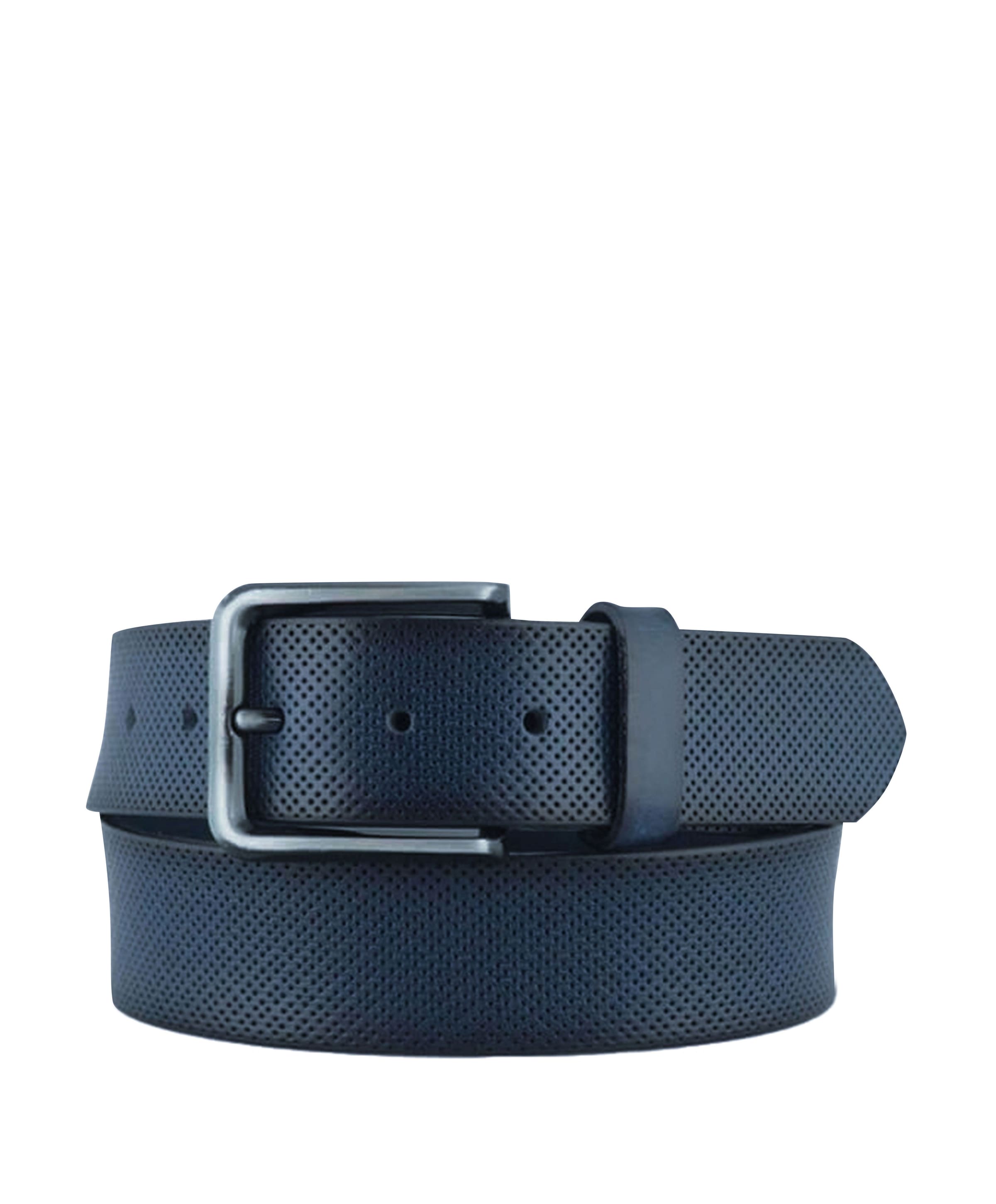 Heren riem blauw