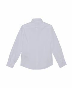 Jongens overhemd lange mouw wit