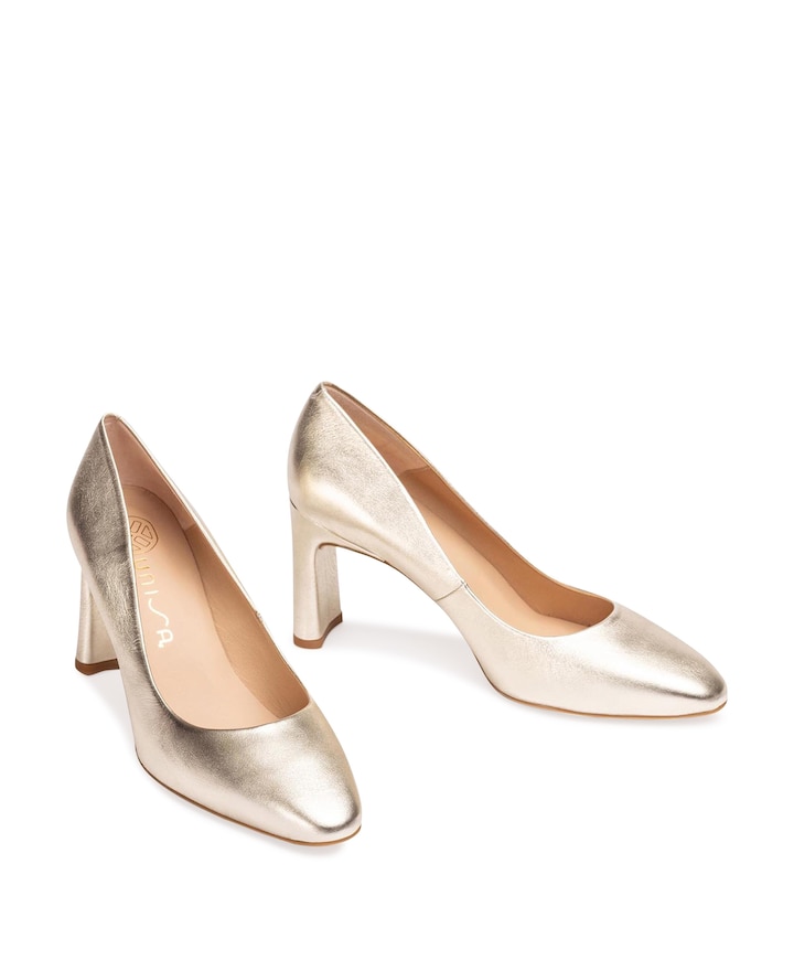 Waba  dames pumps goud