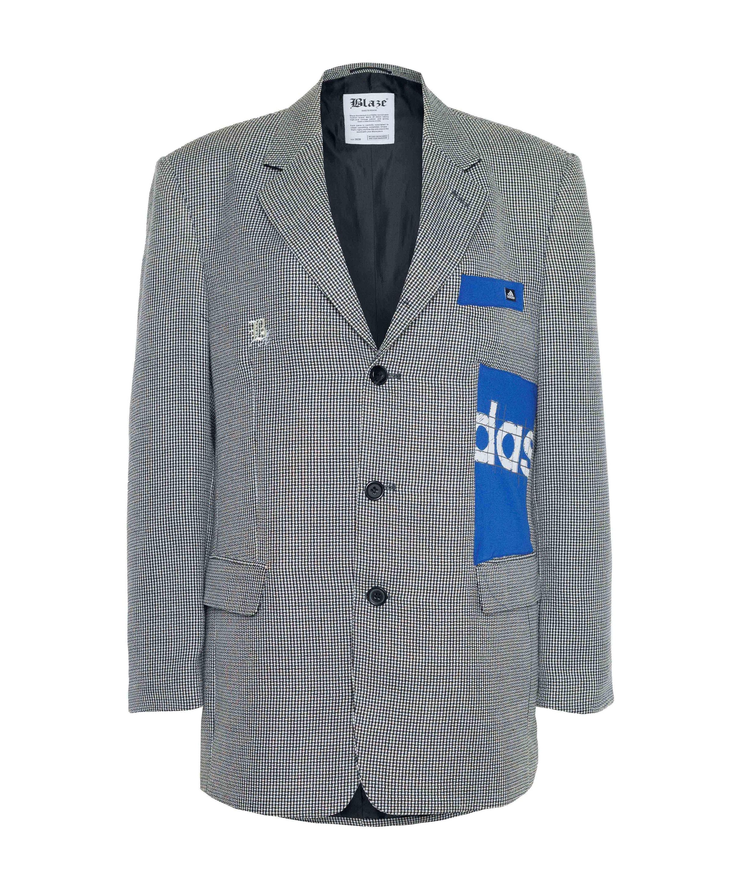 Dames blazer blauw