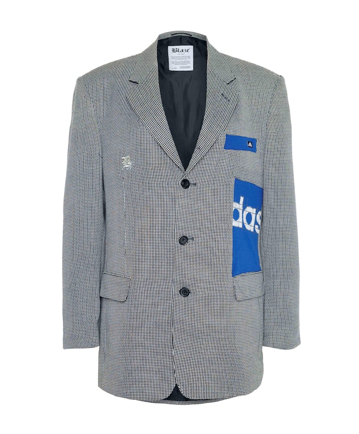 Dames blazer blauw