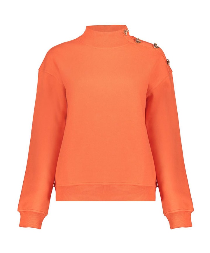 Dames sweater oranje