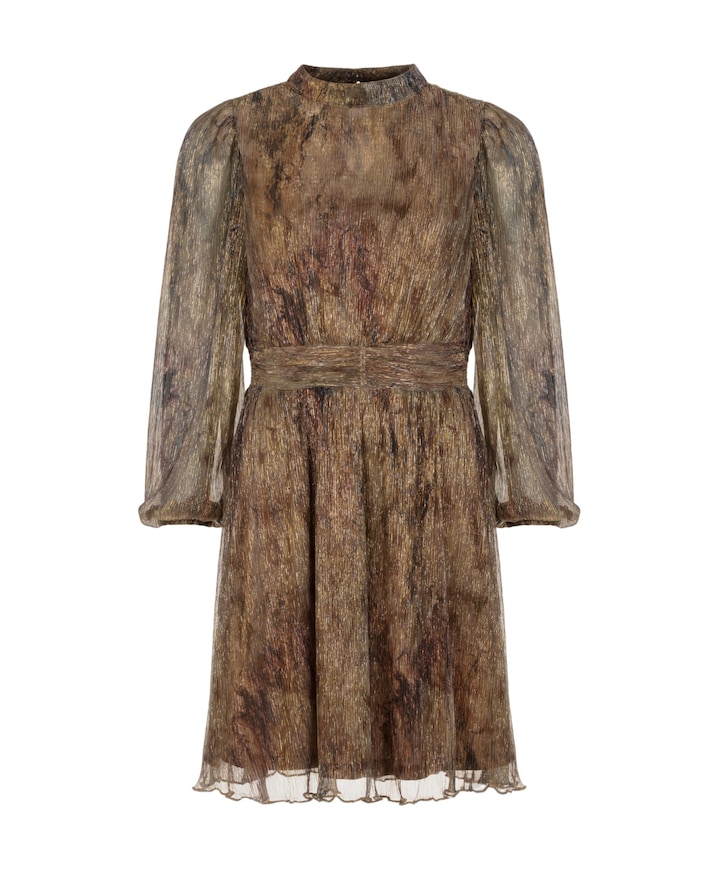 Dames jurk beige