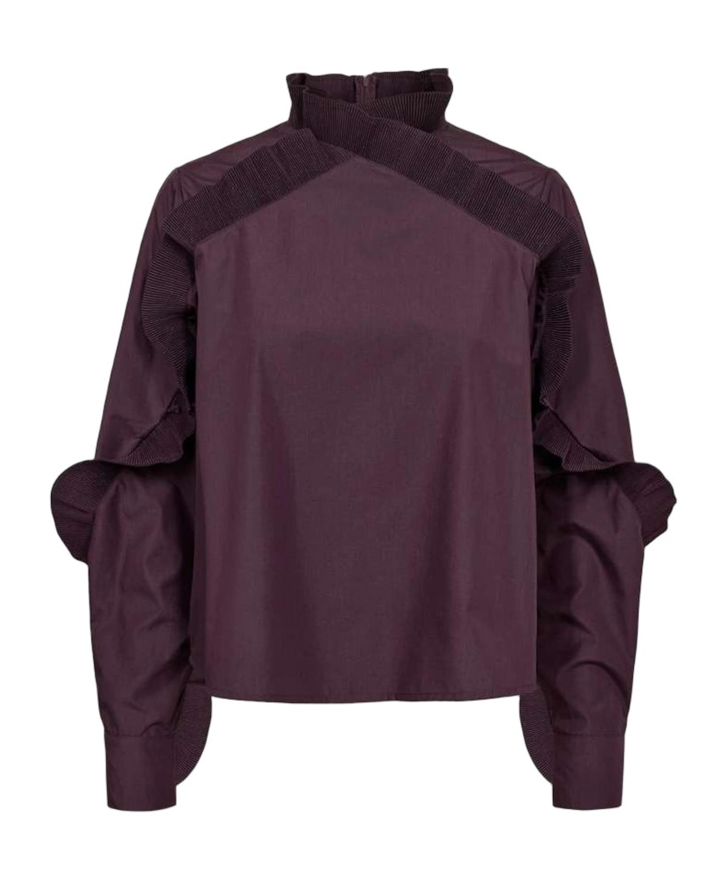 Dames blouse paars