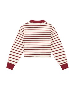 Meisjes sweater ecru