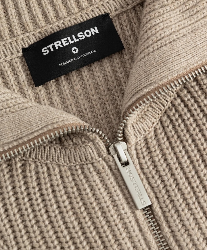 Heren trui beige