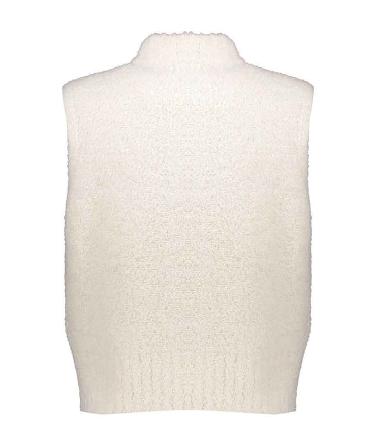 Dames gilet ecru