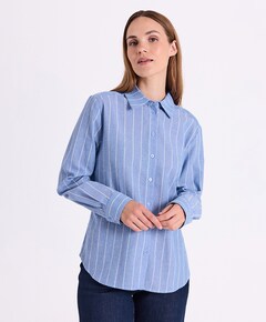 Dames blouse blauw