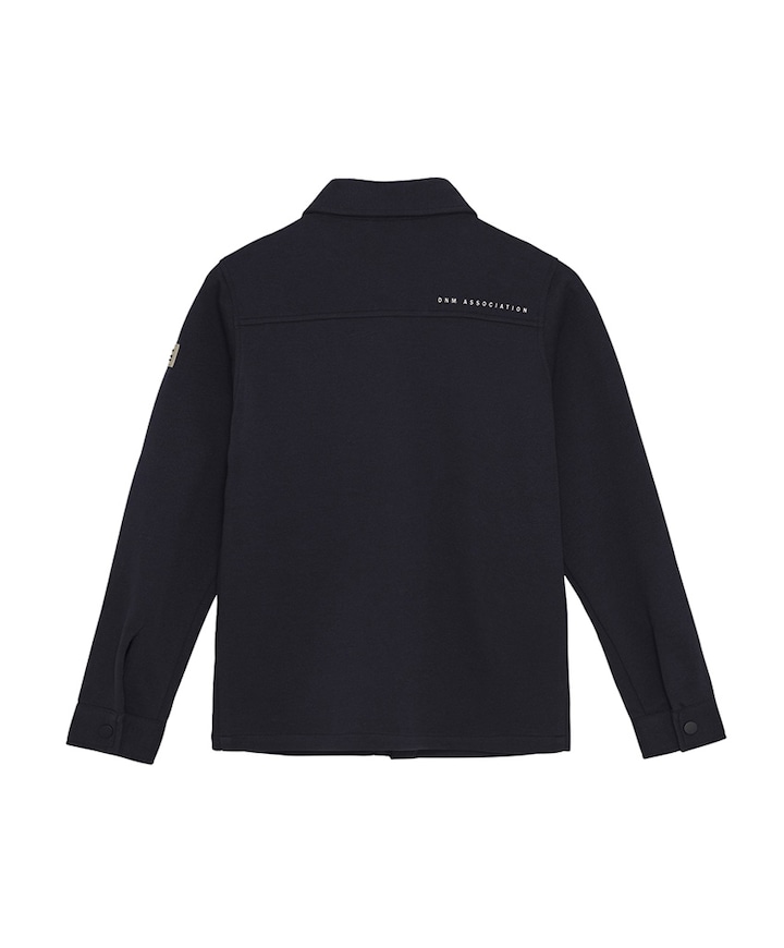 Jongens overhemd lange mouw blauw