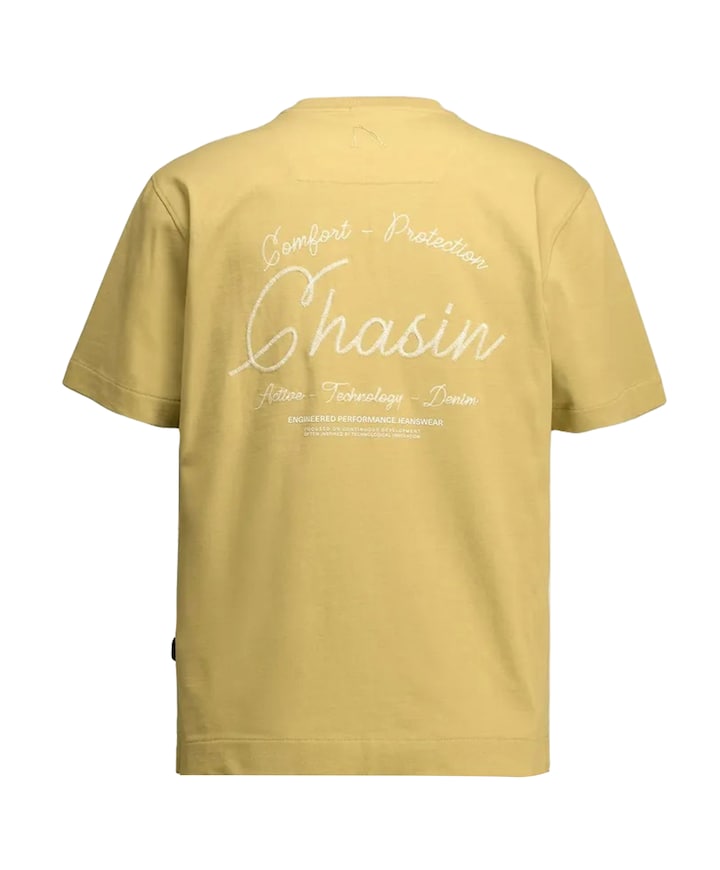 Heren T-shirt geel
