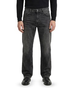 Franklin staight heren jeans zwart