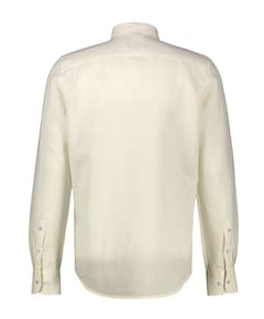 Heren overhemd lange mouw ecru
