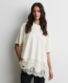 Dames T-shirt ecru