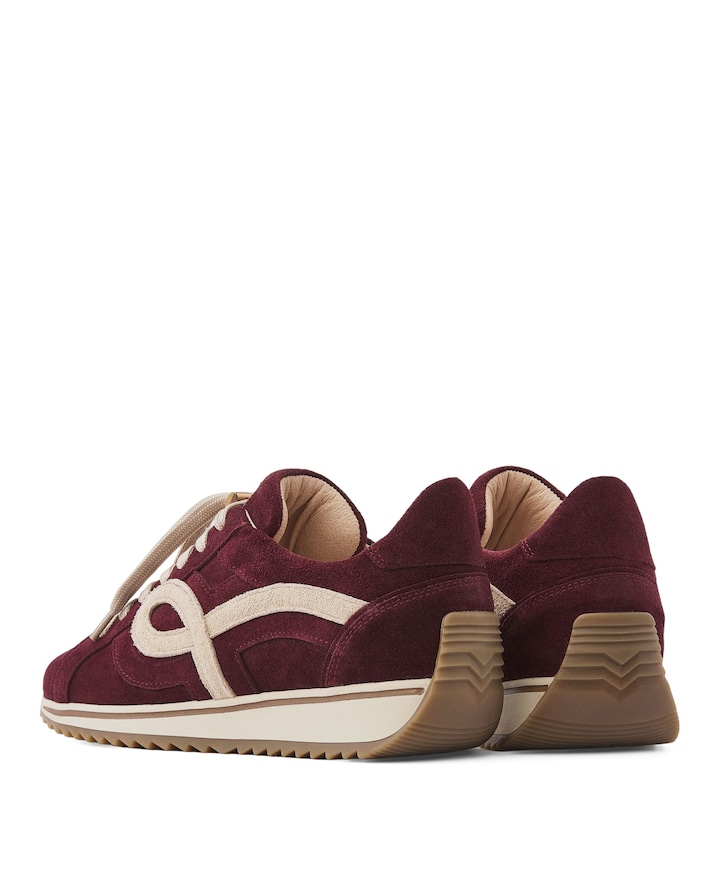 Mikki Eve dames sneakers bordeaux